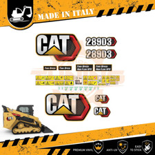 Kit Adesivi Mezzi da Lavoro Caterpillar Minipala 289D3