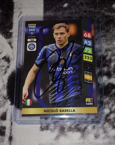 Autografo nicolo barella - autografo,