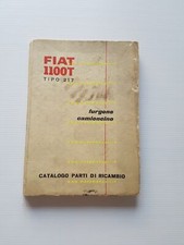 FIAT 1100 T Furgone Camioncino 1957 catalogo ricambi ORIGINALE parts catalogue