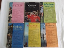 LOTTO DI 21 NUMERI SELEZIONE DAL TRADERS DIGEST ANNI 50/60