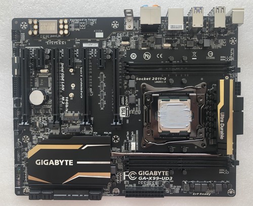 Scheda madre gigabyte x99 ud3 - scheda,