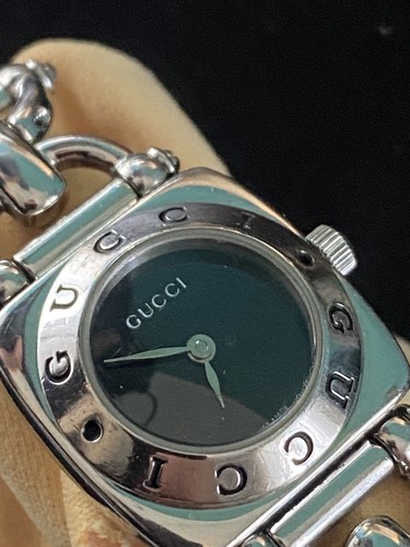Vintage gucci 6400l 22mm - vintage, white
