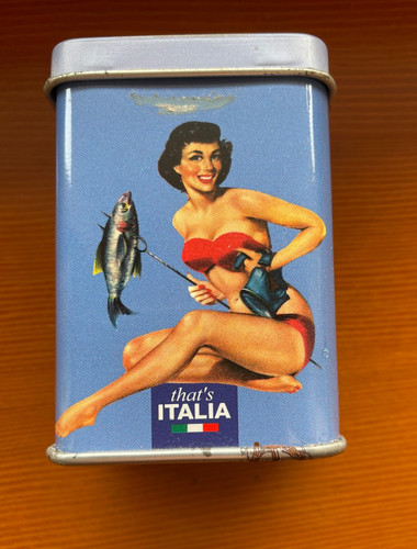 Scatola latta pastiglie - di,