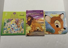 Disney Books Lot Of 3 Small