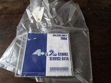 Suzuki Service Data Manuale
