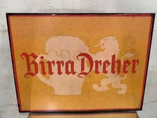 Targa Pubblicitaria Birra Dreher