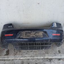 Paraurti Posteriore Completo Alfa Romeo 159 Station Wagon Blu con Doppio Scarico