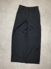 Pantaloni Prada da donna a gambe larghe pantaloni di lana taglia 40