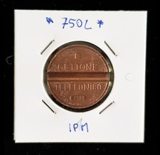 Gettone Telefonico 7502 IPM