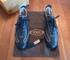 TOD'S, TODS GOMMINO scarpe con lacci scarpe basse sneakers, numero 8 1/2, colore nero