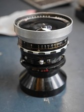 Schneider Super-Angulon 121mm f/8 cover 5x4 5x7 alcuni dicono 10x8" funzionante ref:2704