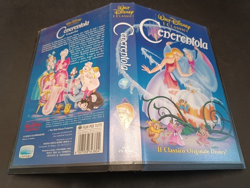 Vhs walt disney cenerentola - vhs,