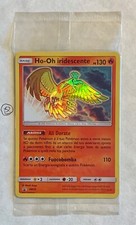 Pokemon Ho-Oh Iridescente SM70 Promo Black Star Holo SEALED Ita