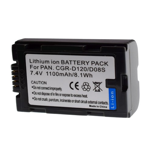 Batteria per panasonic cgr d08 - batteria,