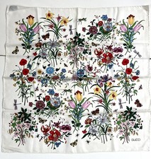 Sciarpa vintage Gucci Flora