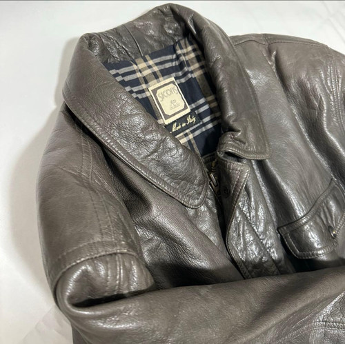 Sicons giacca pelle con - pelle,
