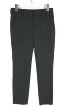 Pantaloni PRADA Donna (EU) 38 Chino Tasche Stretch Con Zip Neri