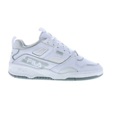 Scarpe sneakers lifestyle Fila Corda 1TM01914-101 uomo pelle bianca