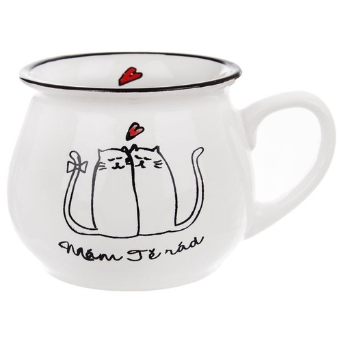 Tazza ceramica con gatti - tazza,