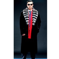 Cappotto pelliccia visone uomo