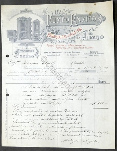 Pubblicità fattura fumeo - pubblicità,