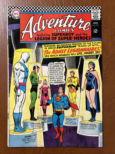 Adventure comics 354 vg - adventure, da