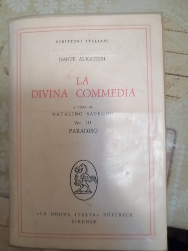 Libro divina commedia - la, vol
