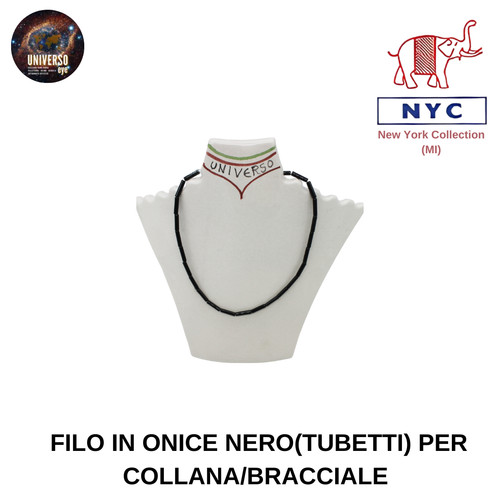 Filo onice nero per - filo, onice/nero(tubetti)