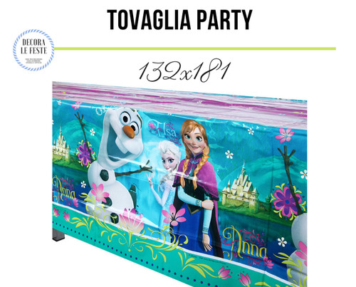 Tovaglia compleanno frozen - 1,