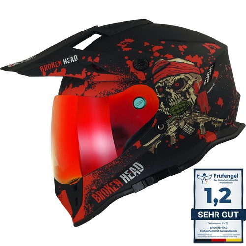 Broken head casco enduro jack - broken,