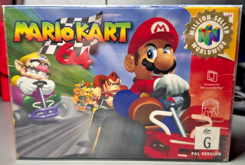 Mario kart nintendo n64 - mario,