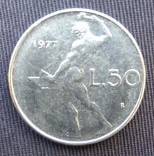 Vendo 50 Lire DIO VULCANO Del