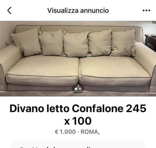 Divano siviglia confalone - divano,
