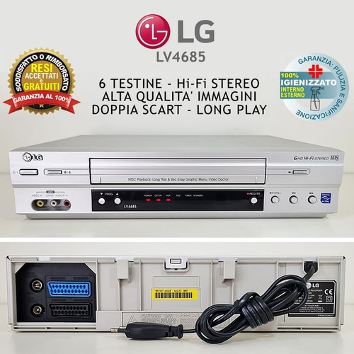 Videoregistratore vhs - videoregistratore, lg