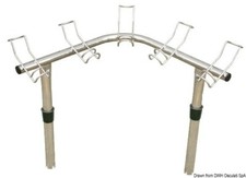 Reggicanne inox 5 posti