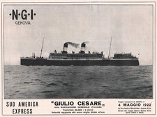 Pubbl 1922 giulio cesare - pubbl.1922,