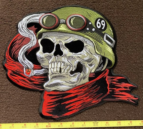 Grande death skull casco - death,