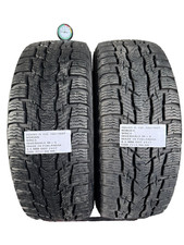2 PNEUMATICI USATI 205/65 R 15C 102/100T NOKIAN INVERNALE M+S 8.5 MM DOT 2417
