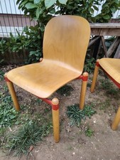 Sedia da pranzo vintage mcm in