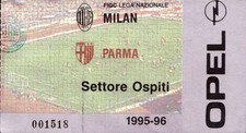 Biglietto Stadio Milan Parma