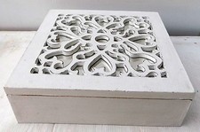 Portagioie in legno e specchio