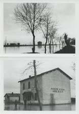 LOTTO DI 2 FOTO ALLAGAMENTO