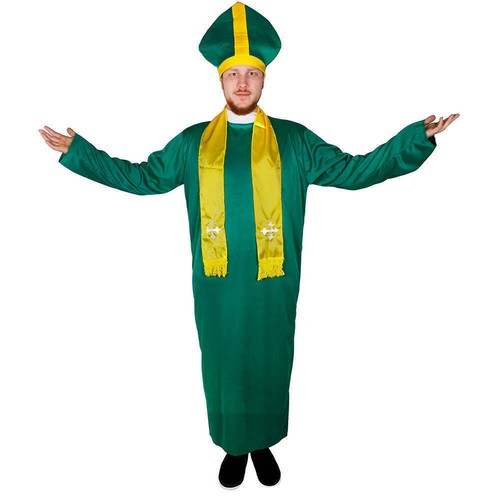 Costume uomo prete irlandese - costume,