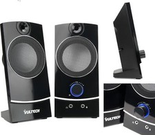 CASSE AUDIO PC COMPUTER USB NOTEBOOK ALTOPARLANTI STEREO IPOD MP3 MP4 DESKTOP