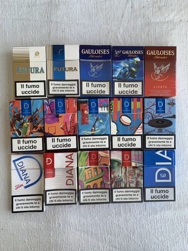 Lotto pacchetti sigarette - 15,
