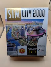 Sim City 2000 Nuovo/Sigillato per Mac Macintosh / Power Macintosh Maxis | Strappo Angolare