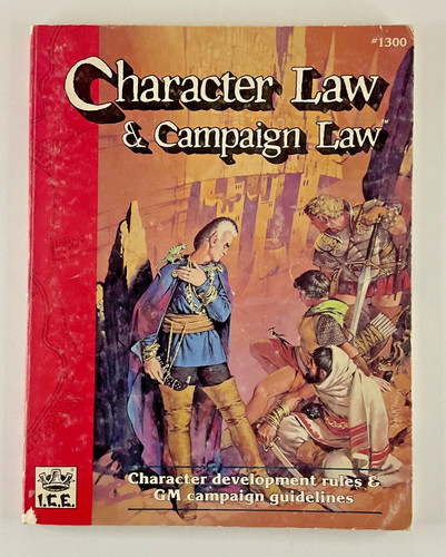 Rolemaster character law - law, &