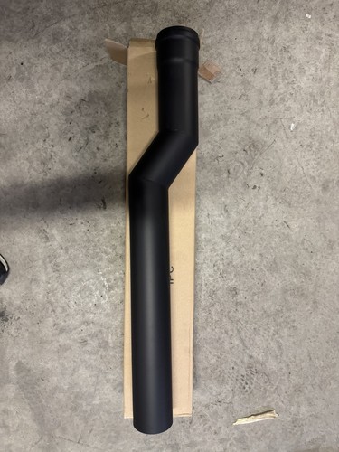 Tubo stufa pellet con - stufa, a