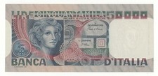 50000 LIRE VOLTO DI DONNA