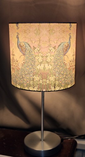 Lampada comodino decoupage - comodino,